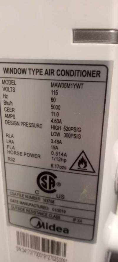 Air conditioner  midea brand - Thumbnail 2