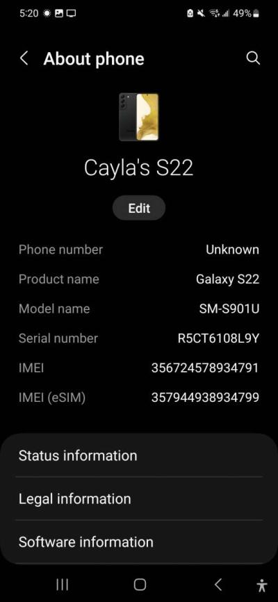 Galaxy S22 - Thumbnail 4