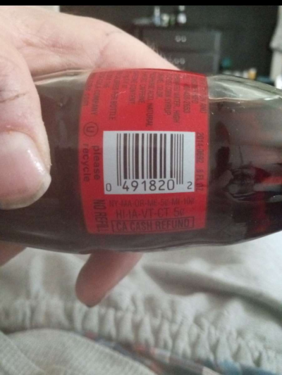 COCA COLA Holiday 2014 8fl Ounce Glass Bottle - Thumbnail 6