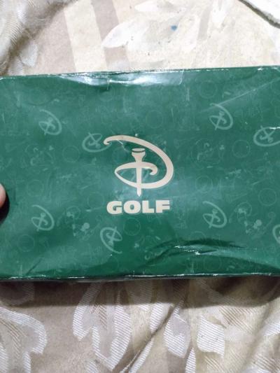 golf balls with mickey and goofy and Donald disney collectio