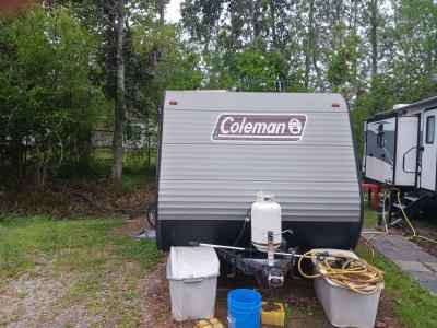 2019 COLMAN TRAVEL TRAILER I BOUGHT NEW - Thumbnail 2