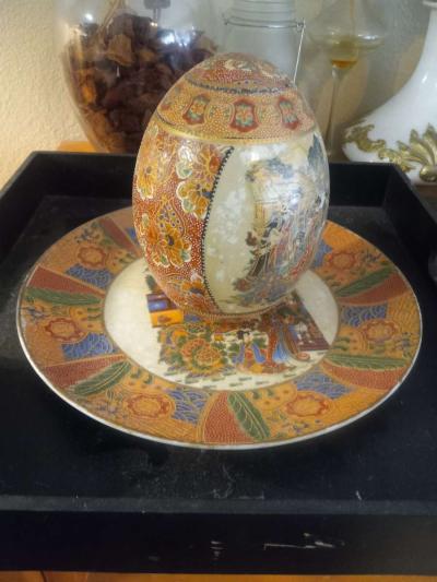 Dragon Egg with Two Plates - Tampa, Florida