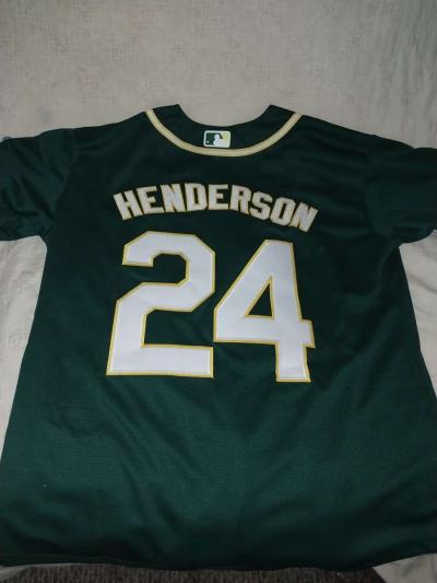 New Rickey Henderson Jersey - Thumbnail 4