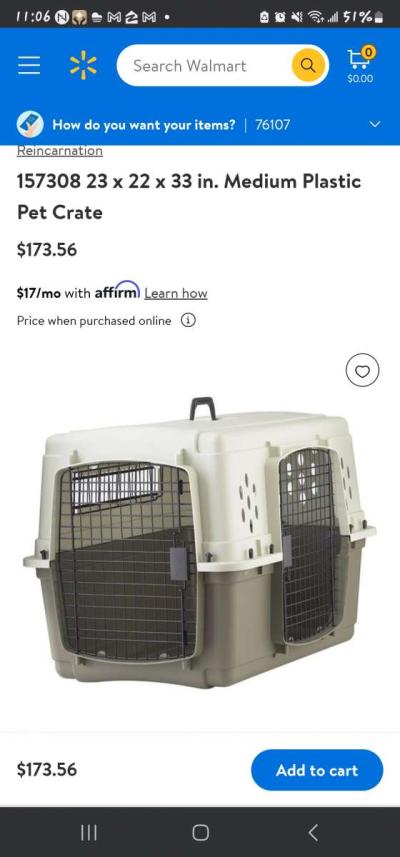 Pet Lodge 33x23x22 dog crate - Thumbnail 5
