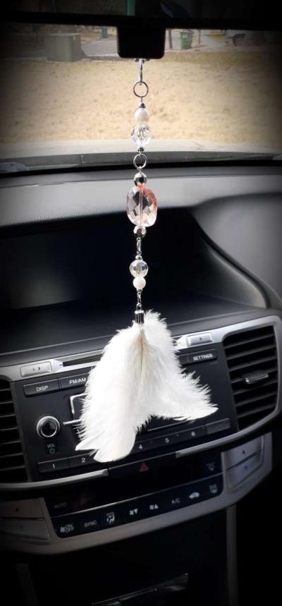 Car Charm Rearview mirror pendant car accessory jewelry - Thumbnail 3