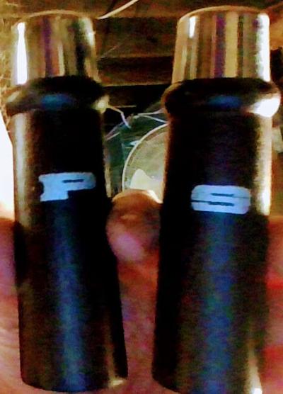 SALT AND PEPER SHAKERS AND SALAD SPOON AND FORK SET - Thumbnail 2