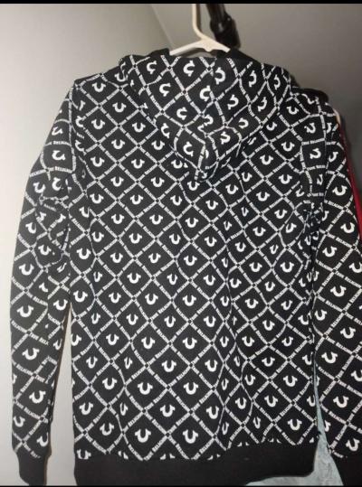 True Religion zip up hoodie - Thumbnail 4