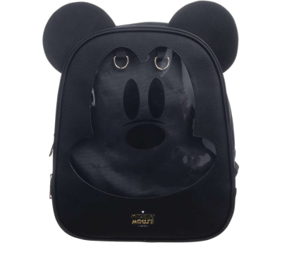 New Mickey mouse Pin Collector Mini Backpack clear pocket - Thumbnail 2