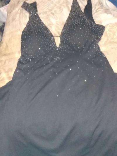 dress black never used size 8 - Thumbnail 3