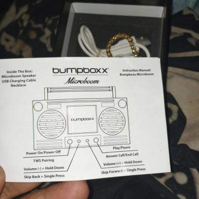awesome like new Gold MICROBOOM BUMPBOXX - Thumbnail 4