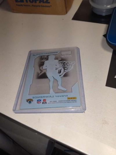 2021 playoff moment Trevor Lawrence rookie card - Thumbnail 2