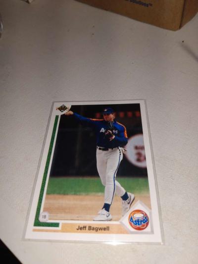 1991 upper Deck Jeff bagwell card number 755 - Thumbnail 1