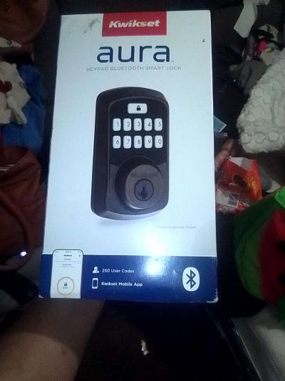 aura key pad Bluetooth smart  lock - Thumbnail 3