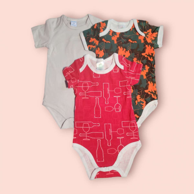 Random Brand New Onesies short sleeve 3pack - Thumbnail 3