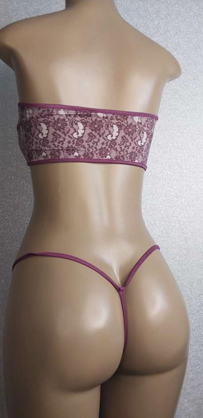 Gorgeous  Custom made Exoticwear thong bikini - Thumbnail 6
