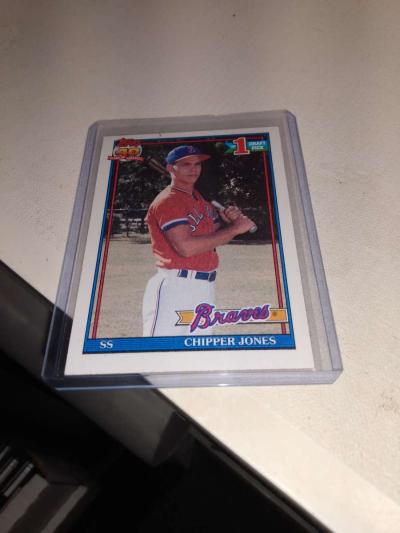 1991 first draft pick chipper Jones - Thumbnail 1