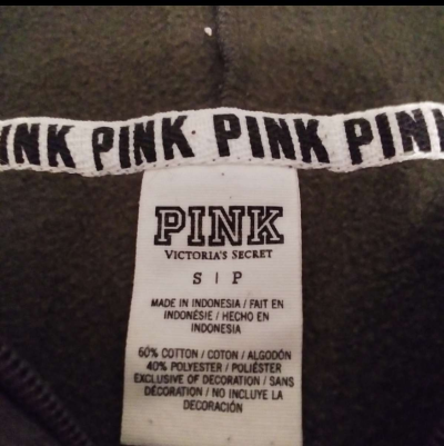 Victoria Secret Pink half zip hoodie - Thumbnail 2