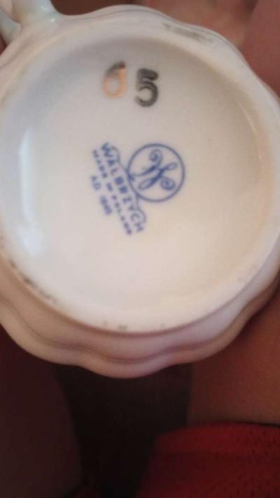 Vintage WALBRZYCH made in Poland dishes AD 1845 - Thumbnail 4