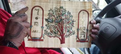 Authentic Egyptian Scroll - Thumbnail 3