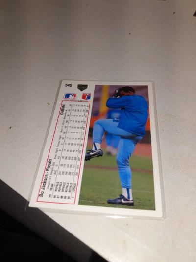 1991 upper Deck Bo Jackson - Thumbnail 2