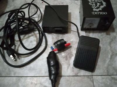 tattoo equipment machine and 40 bottles of tattoo ink - Thumbnail 2