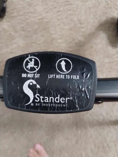 Stander EZ Fold N Go Walker - Thumbnail 2