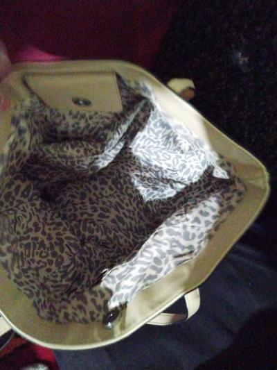 GUESS PINK AND WHITE HANDBAG - Thumbnail 2