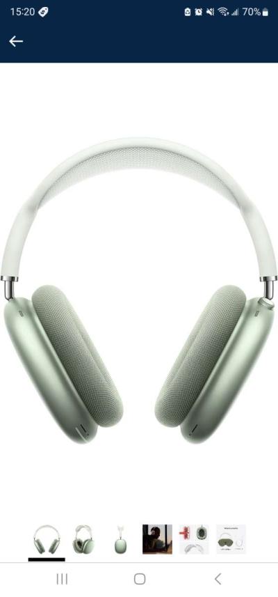 Apple AirPods Max w Smart case Green Brand New  Factory Seal - Thumbnail 3