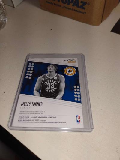 2021 panini Miles Turner dual relic - Thumbnail 2