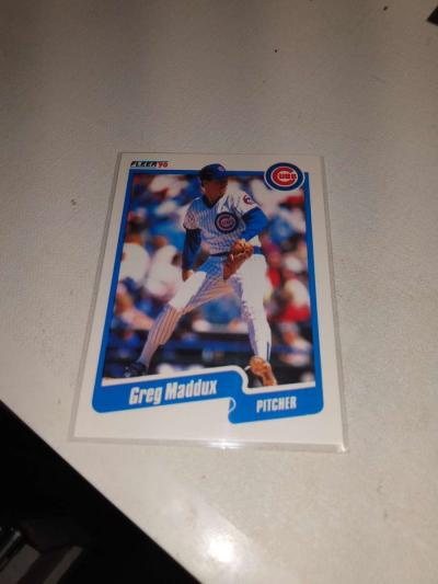 1990 Fleer Greg Maddox - Thumbnail 1