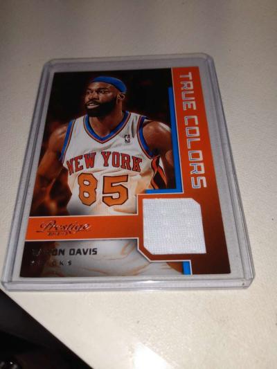 2012 panini Baron Davis New York Knicks relic - Thumbnail 1