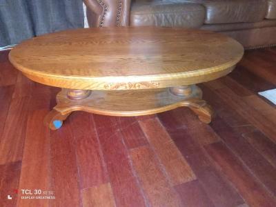 wood coffee table - Thumbnail 2