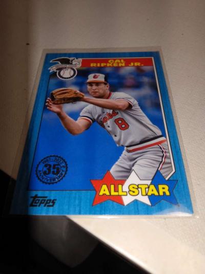 2022 Cal ripken Jr 35th anniversary card - Thumbnail 1