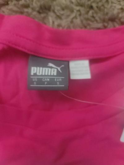 pink puma womans Tshirt NWT size small - Thumbnail 3
