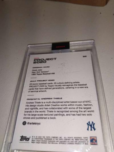 Topps 2020 Derek Jeter - Thumbnail 3