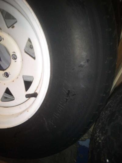 tires for either camper or trailer 205 75 R14 - Thumbnail 3