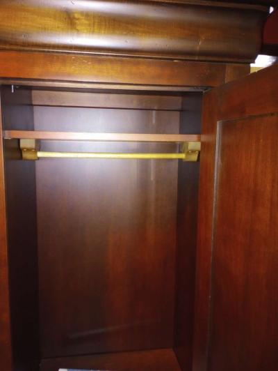 Large vintage BrownSienna solid wood early 1900s - Thumbnail 3