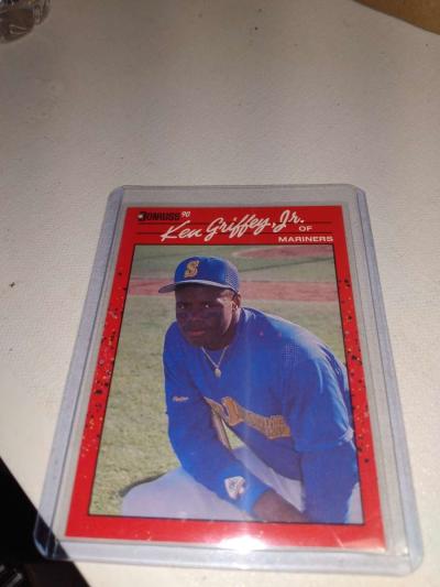 1990 donruss Ken Griffey Jr card number 365 - Thumbnail 1