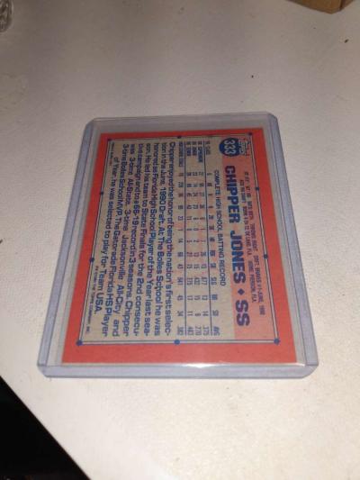 1991 first draft pick chipper Jones - Thumbnail 2