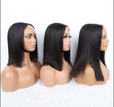 10 12 14 Bob 4x4 human hair wig free shipping and pick up - Thumbnail 2
