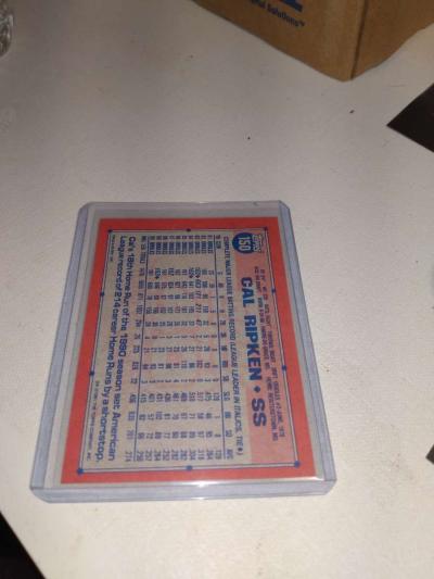 1991 Cal ripken Jr Topps - Thumbnail 2