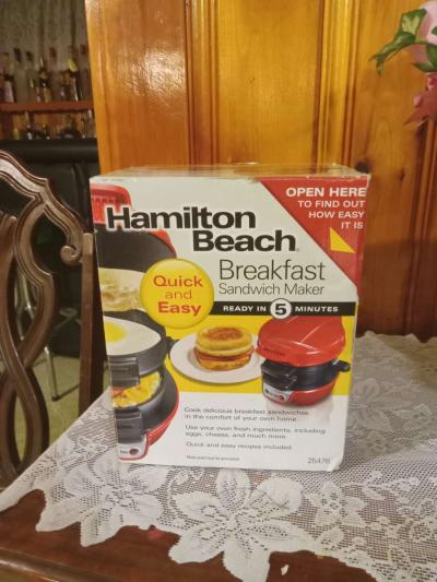 Hamilton Beach  Breakfast Sandwich Maker