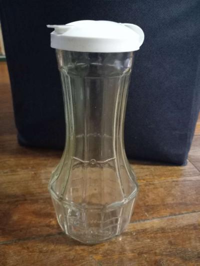 Vintage Good Seasons glass cruet salad dressing oil shaker