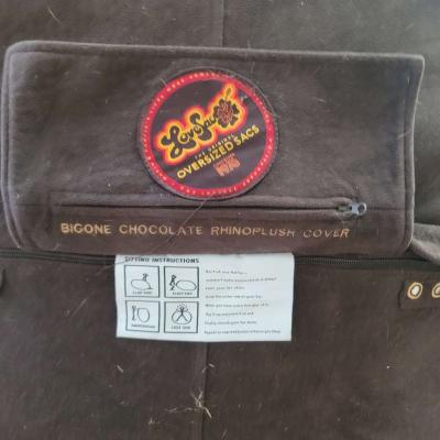 Lovesac BigOne Bundle Lovesac 8ft Bean Bag Couch and Ottoman - Thumbnail 2