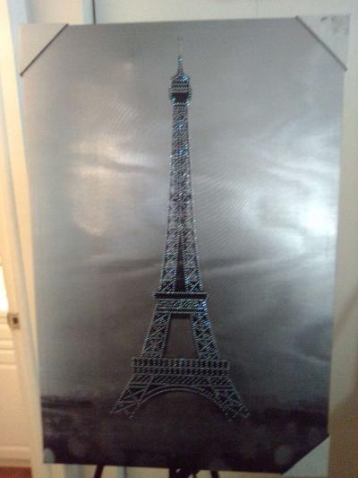 effiel tower painting on canvas - Kalamazoo, Michigan