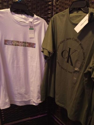 men brand new from your figure and Calvin Klein tshirts - Thumbnail 3