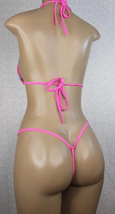 Tie Dye Custom Made Bikini Set - Thumbnail 5