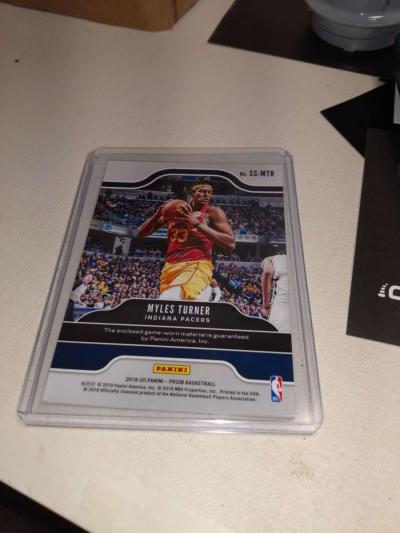 2021 panini Miles Turner relic - Thumbnail 2