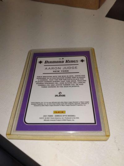 2021 donruss Panini diamond King Aaron Rodgers score number - Thumbnail 2