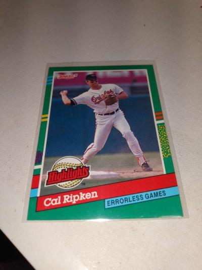 1991 Cal ripken Jr error card - Thumbnail 1